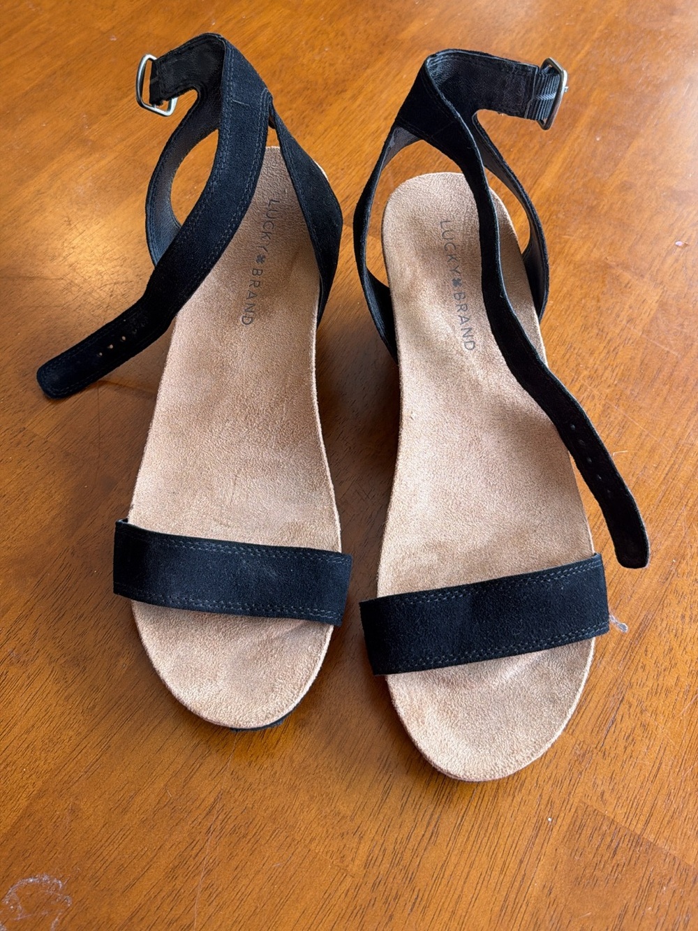 Lucky Brand Karston wedge sandals